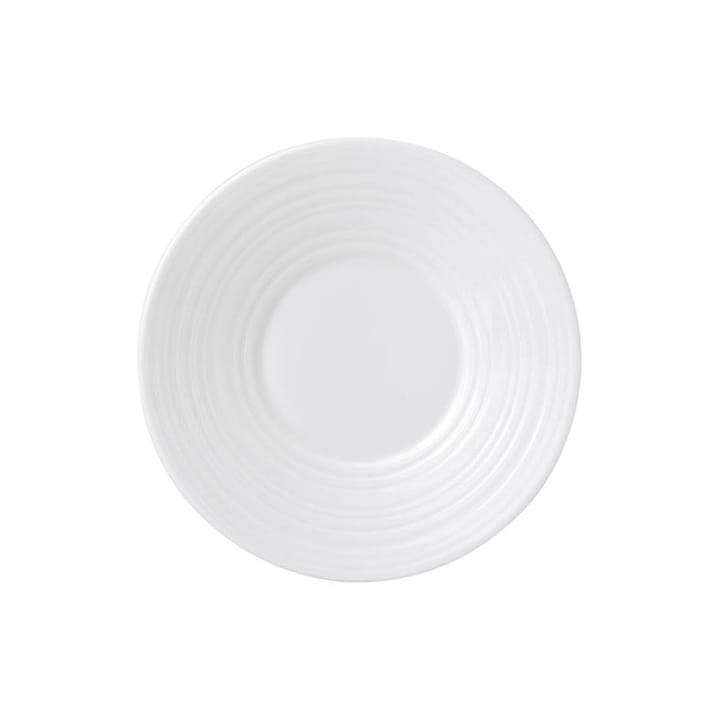 White Strata espresso saucer - Ø12 cm - Wedgwood