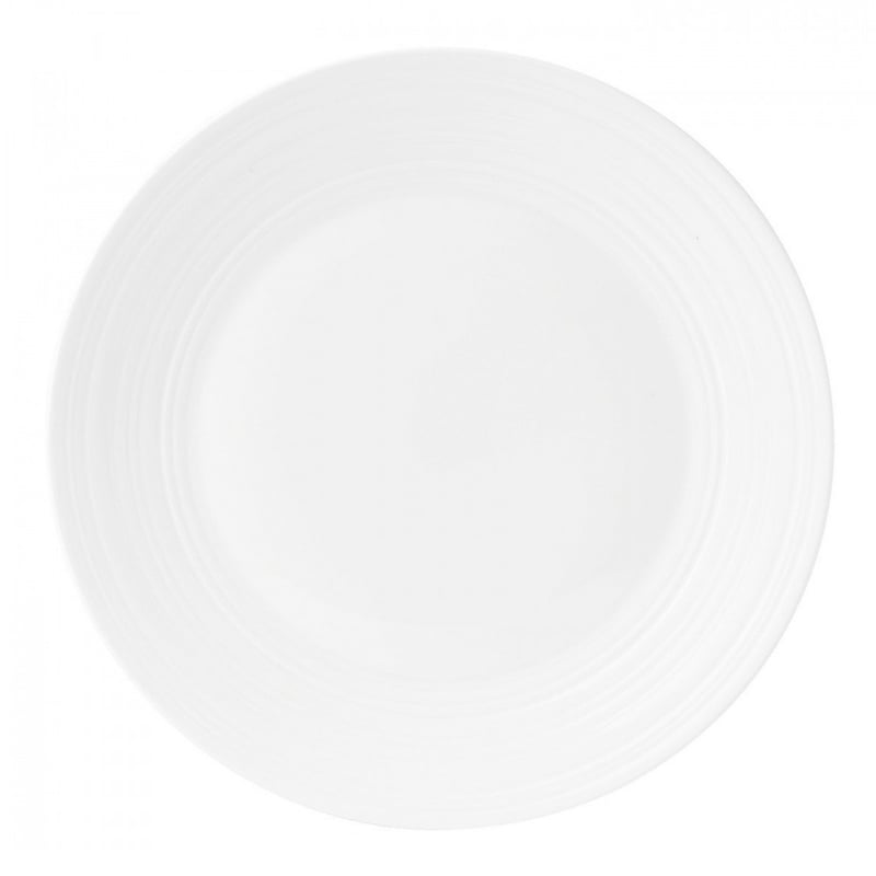 Wedgwood White Strata plate Ø 27 cm