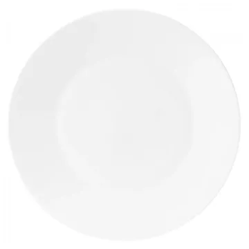 White Strata serving plate - Ø 33 cm - Wedgwood