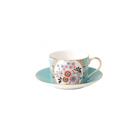 Wonderlust cup with saucer - camellia - Wedgwood