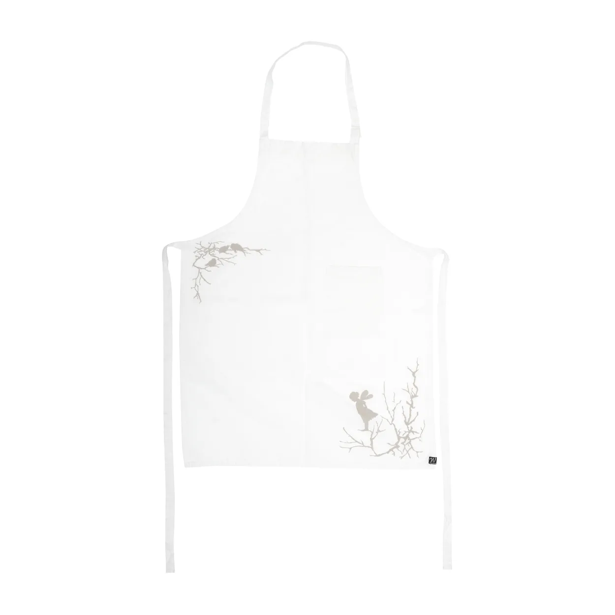 Wik & Walsoe Alv apron White-grey | Scandinavian Design | Aprons | Grey