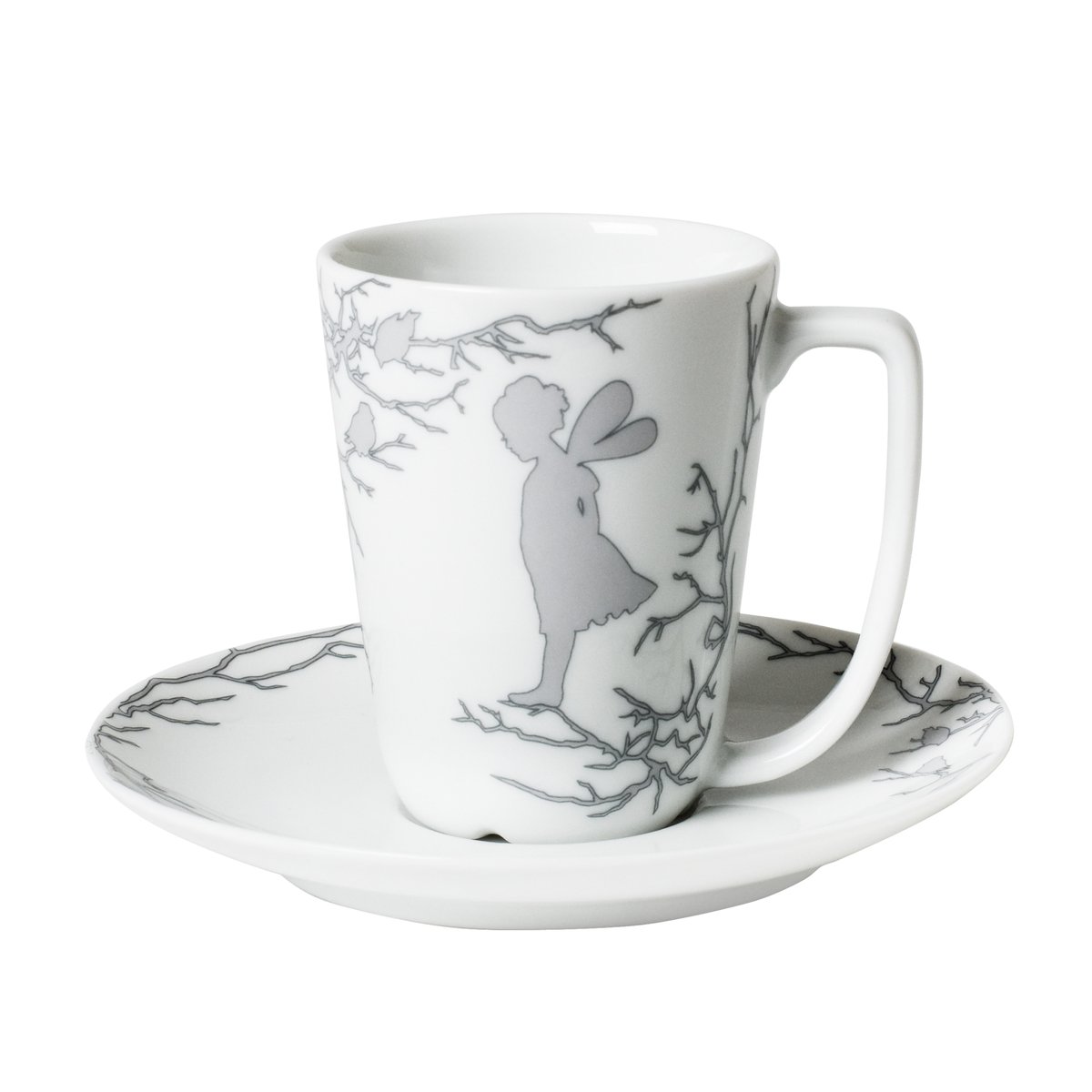 Wik & Walsoe Alv cup and saucer 20 cl | Scandinavian Design | Coffee cups | White