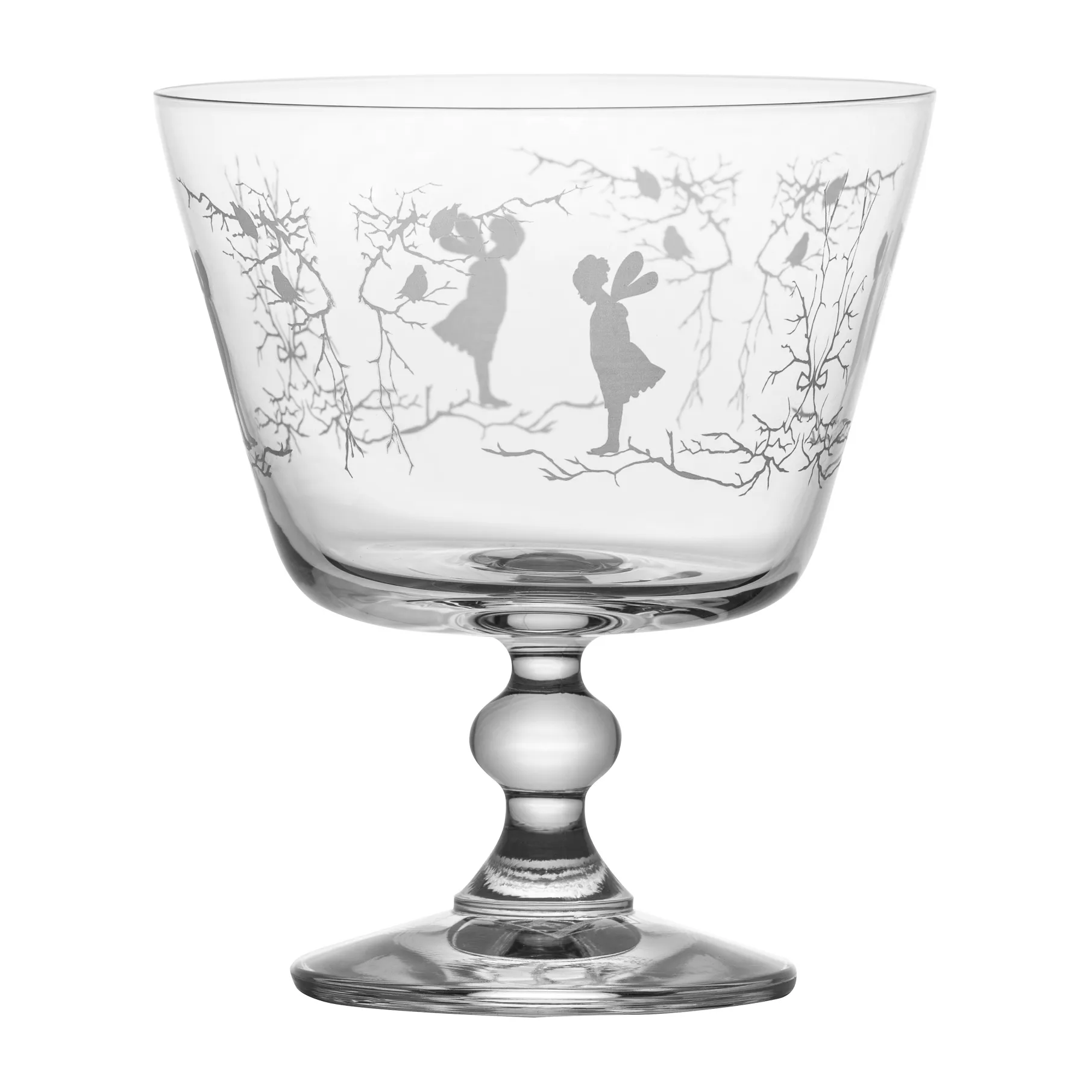 Alv dessert bowl glass, Clear Wik & Walsøe
