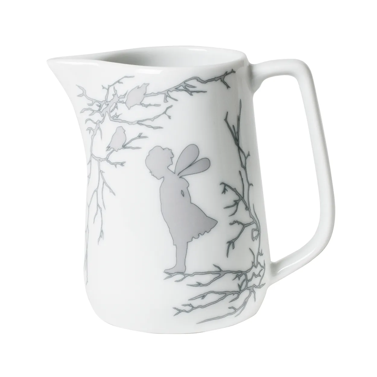 Wik & Walsoe Alv jug 0.5 l | Scandinavian Design | Milk jugs | White