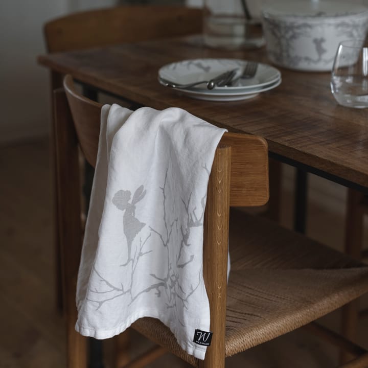 Alv kitchen towel 47x70 cm - white - Wik & Walsøe
