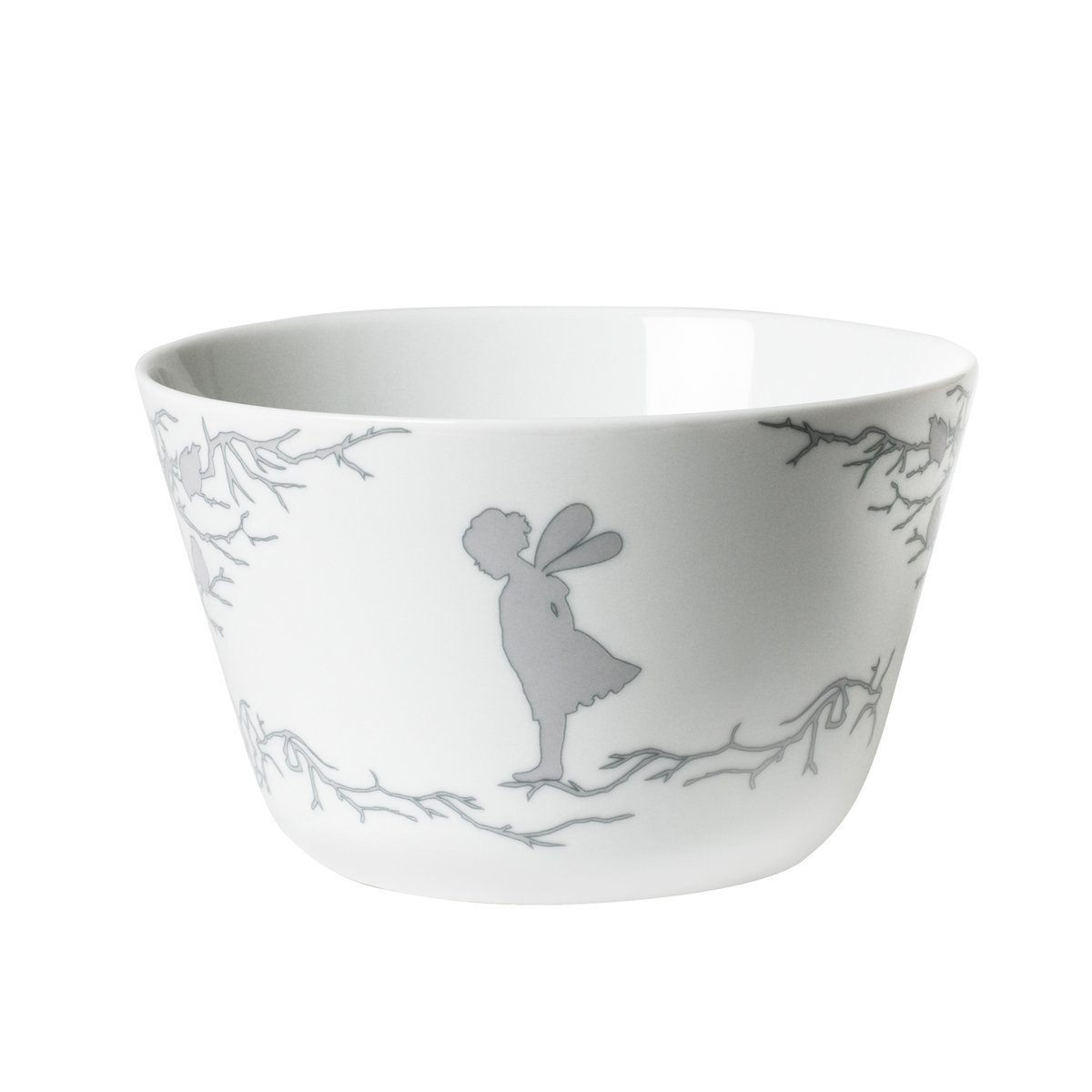 Wik & Walsoe Alv serving bowl 17 cm | Scandinavian Design | Serving bowls | Silver-coloured