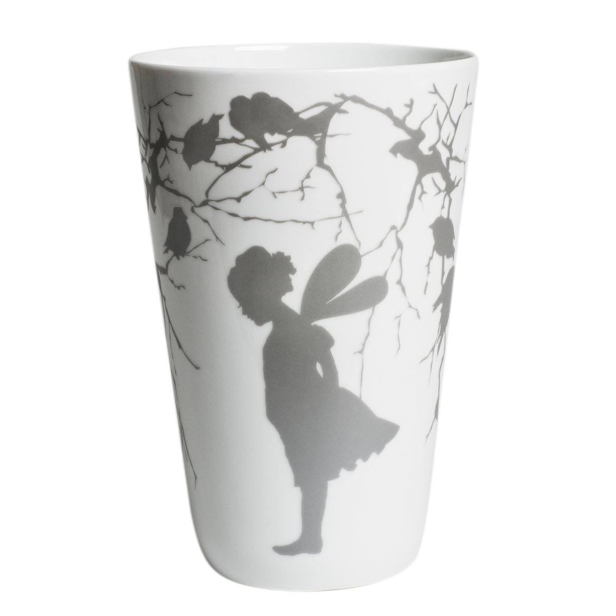 Wik & Walsoe Alv vase 26 cm | Scandinavian Design | Vases | White