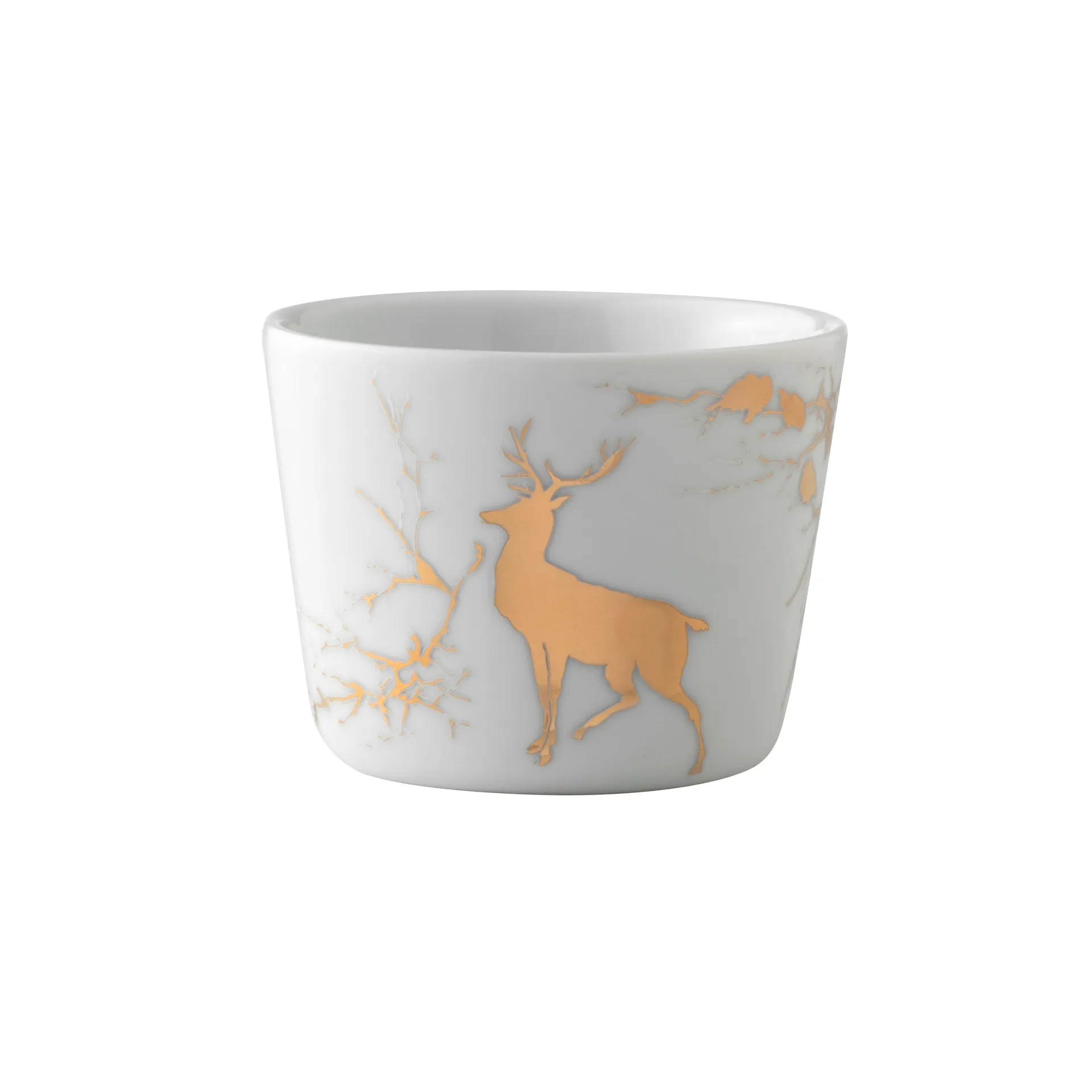 Alveskog bowl 9 cm, White-gold Wik & Walsøe