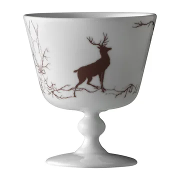 Alveskog dessert bowl on foot Ø11 cm - White - Wik & Walsøe