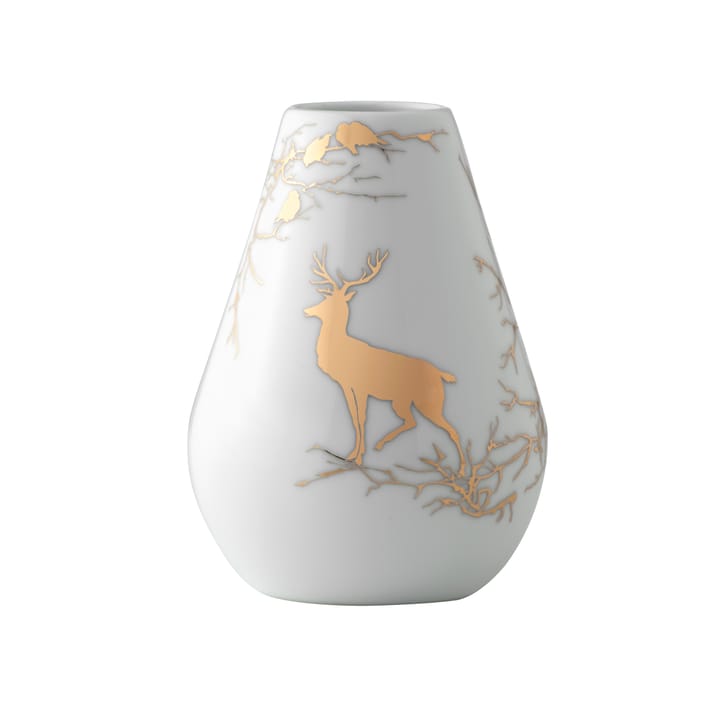 Alveskog vase 15 cm, White-gold Wik & Walsøe