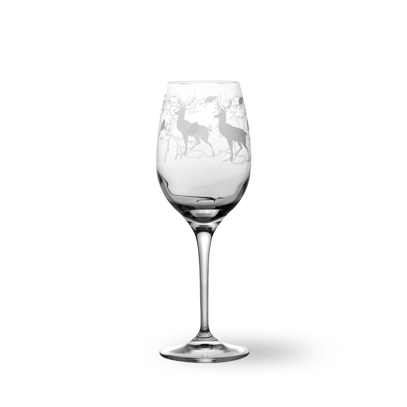Wik & Walsoe Alveskog white wine glass 38 cl | Scandinavian Design | Wine glasses | Transparent