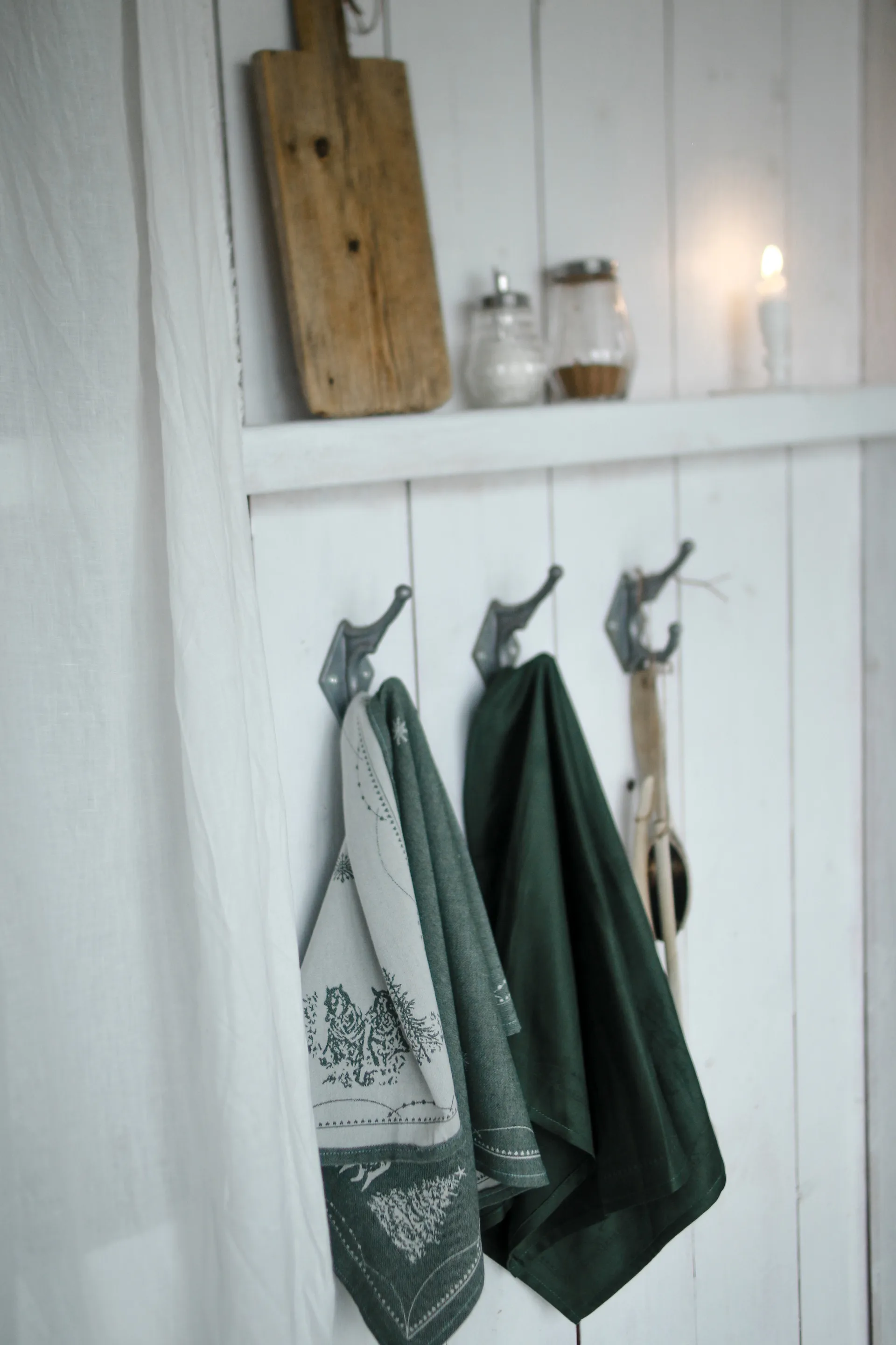 Christmas morning kitchen towel 50x70 cm, Green Wik & Walsøe