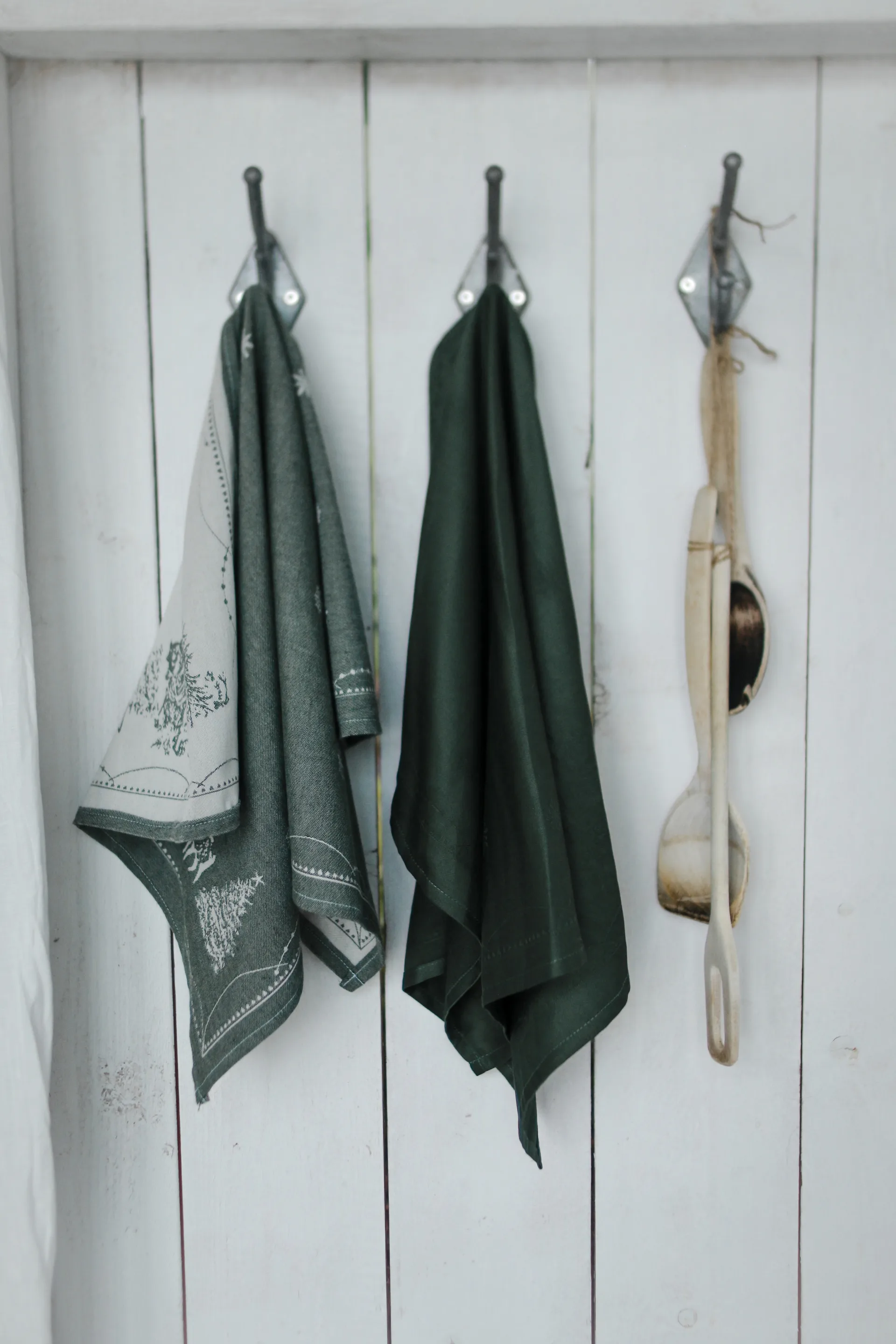 Christmas morning kitchen towel 50x70 cm, Green Wik & Walsøe