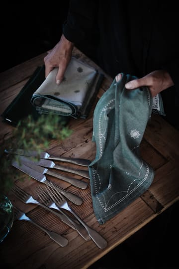 Christmas morning kitchen towel 50x70 cm - Green - Wik & Walsøe