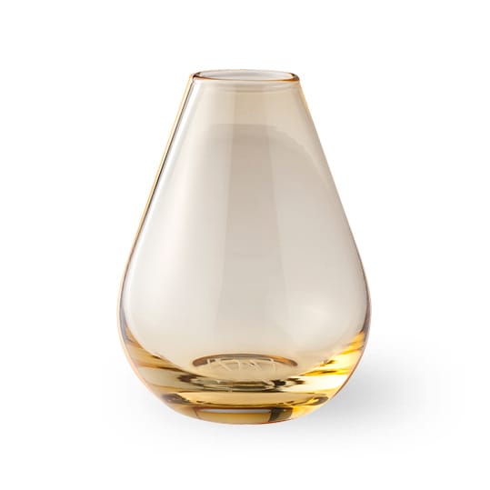 Falla glass vase 15 cm - Clear-yellow - Wik & Walsøe