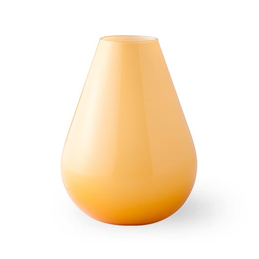 Falla glass vase 15 cm - yellow-white - Wik & Walsøe