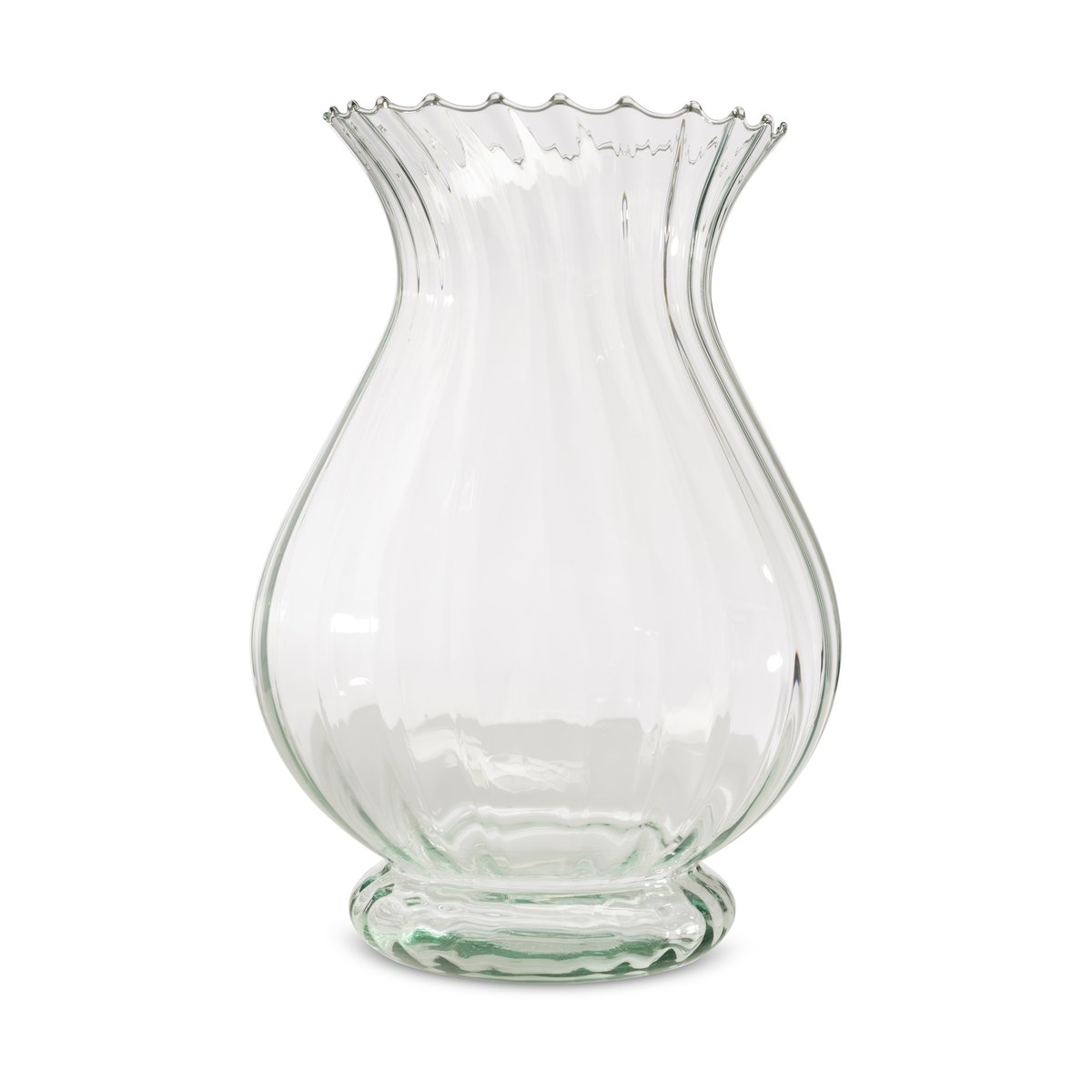 Wik & Walsøe Falla recycled vase 35 cm Clear