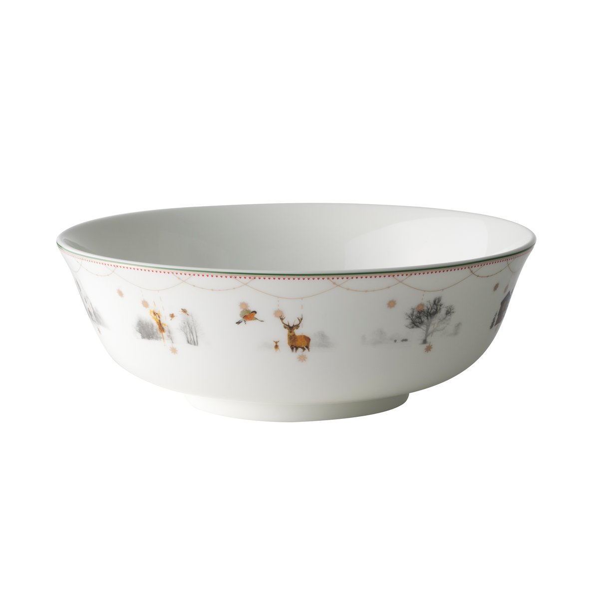 Wik & Walsoe Julemorgen bowl 22 cm | Scandinavian Design | Serving bowls | Multi