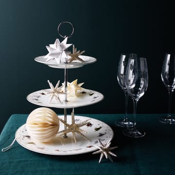 Julemorgen cake stand - white - Wik & Walsøe