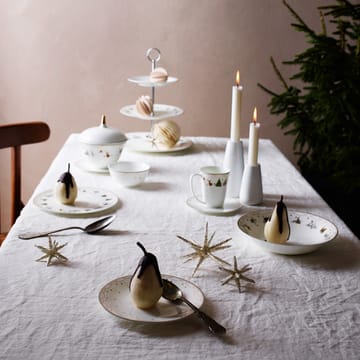 Julemorgen cake stand - white - Wik & Walsøe