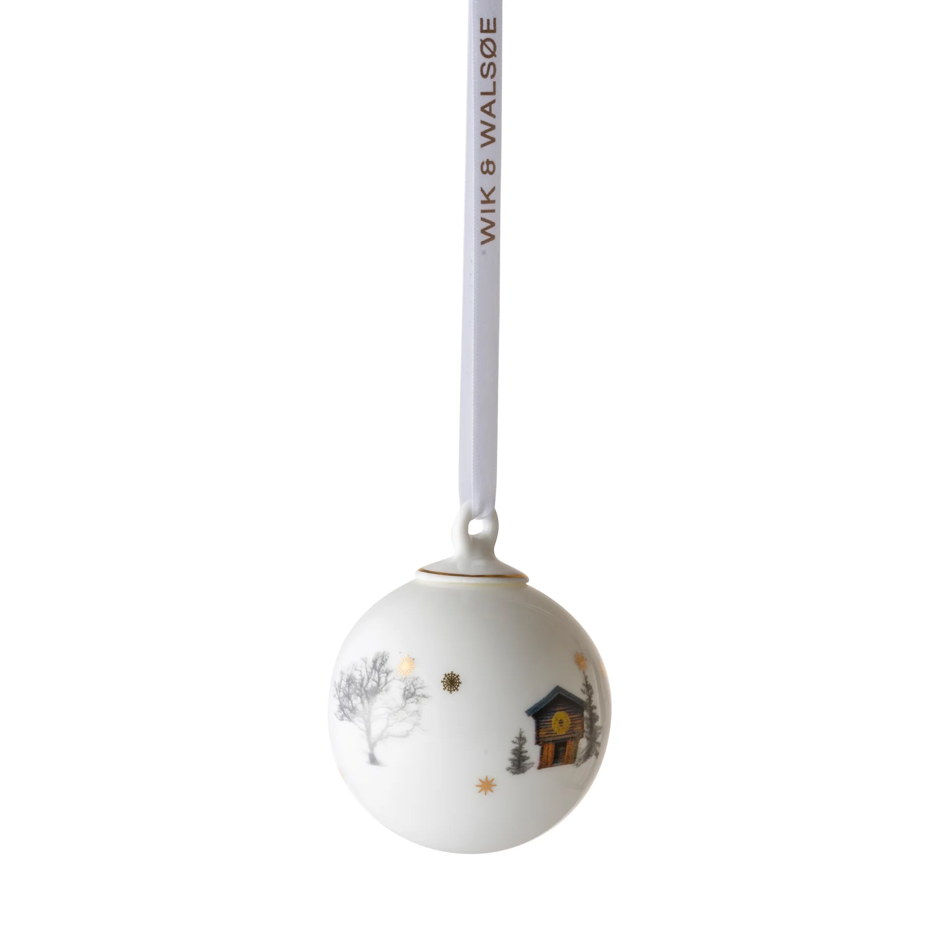 Julemorgen Christmas bauble small, hut Wik & Walsøe