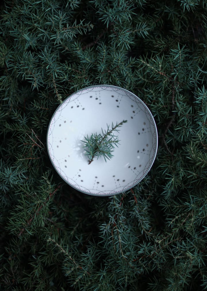 Julemorgen Garland small bowl 2 pack 12 cm - White - Wik & Walsøe