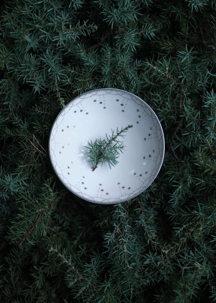 Julemorgen Garland small bowl 2 pack 12 cm, White Wik & Walsøe