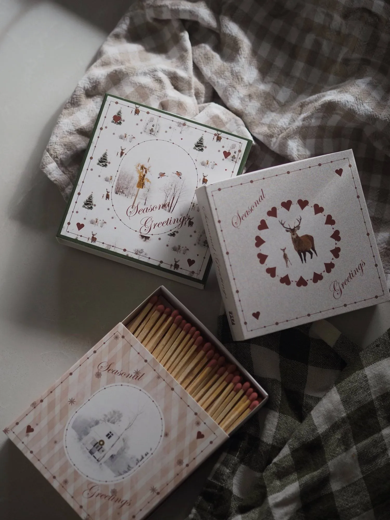 Julemorgen matches, House Wik & Walsøe