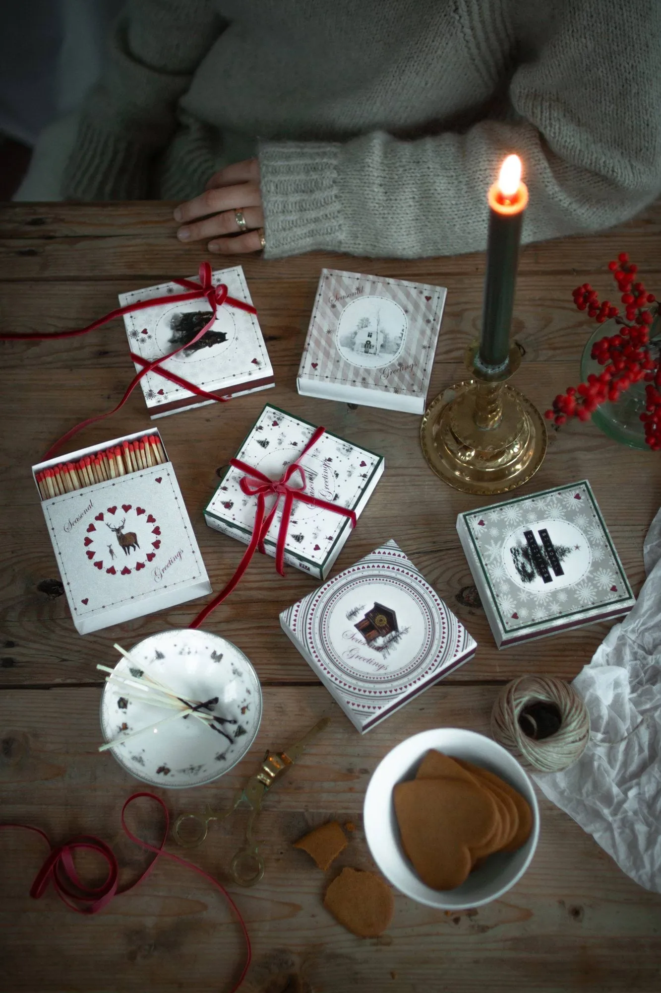 Julemorgen matches, House Wik & Walsøe