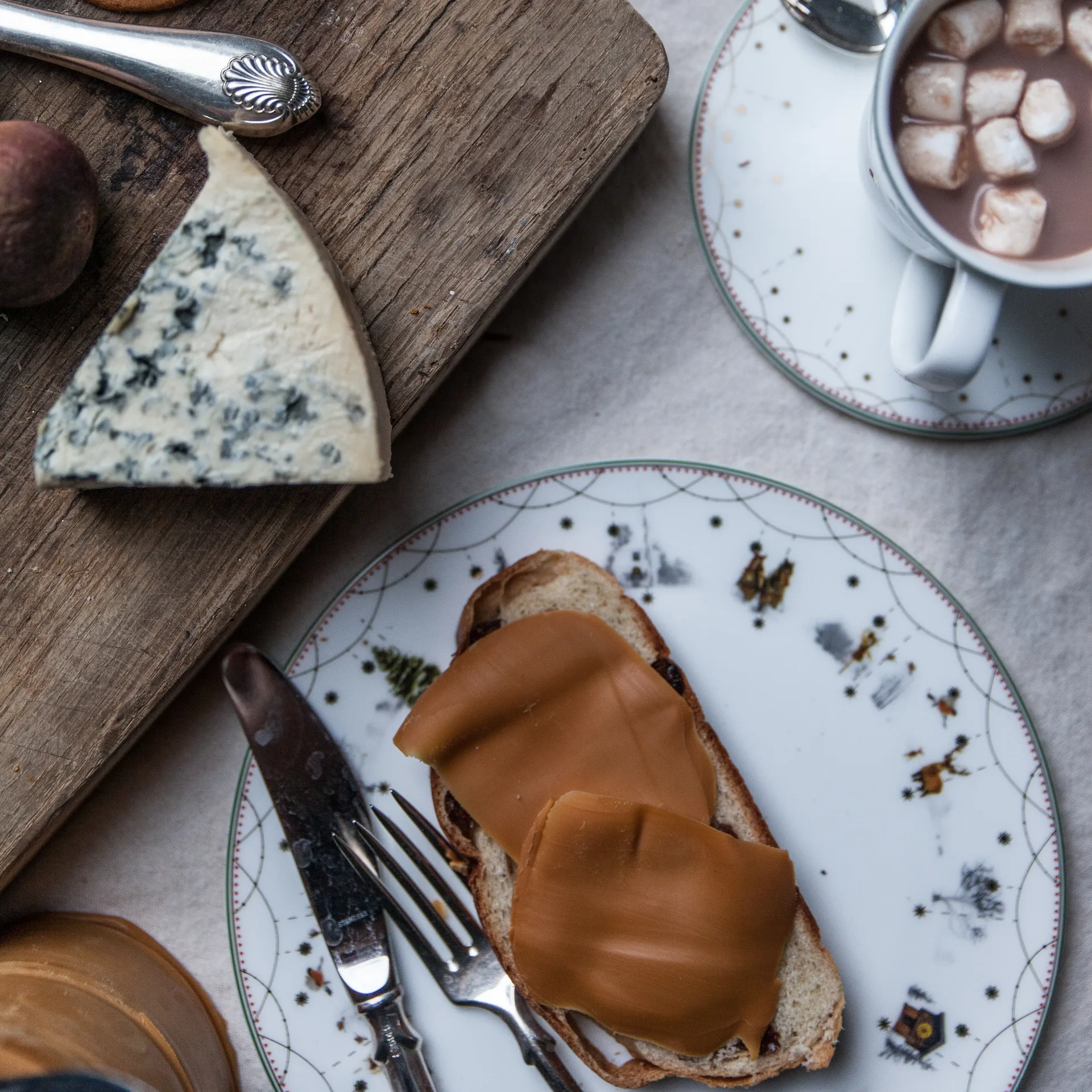 Julemorgen plate Ø20 cm 6-pack Wik & Walsøe