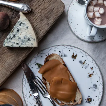 Julemorgen plate Ø20 cm 6-pack - undefined - Wik & Walsøe