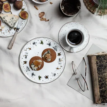 Julemorgen plate Ø20 cm 6-pack - undefined - Wik & Walsøe