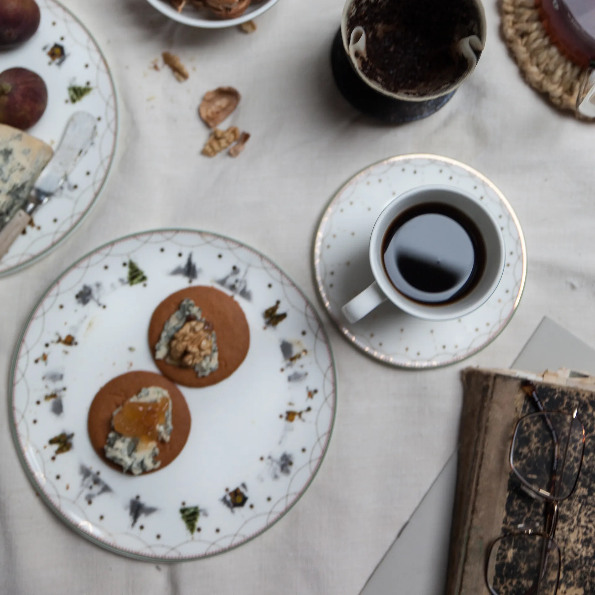 Julemorgen plate Ø28 cm 6-pack Wik & Walsøe