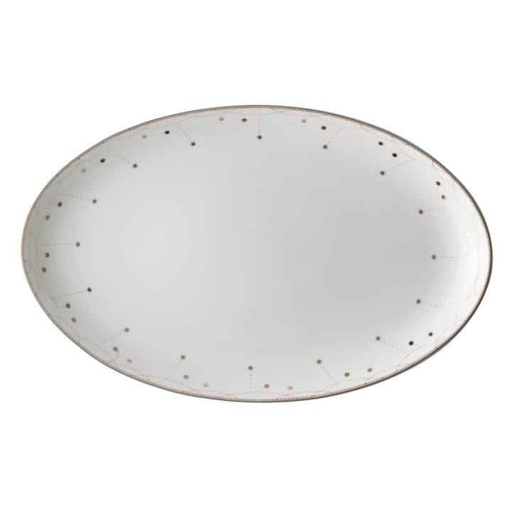 Julemorgen serving plate oval - 39 cm - Wik & Walsøe