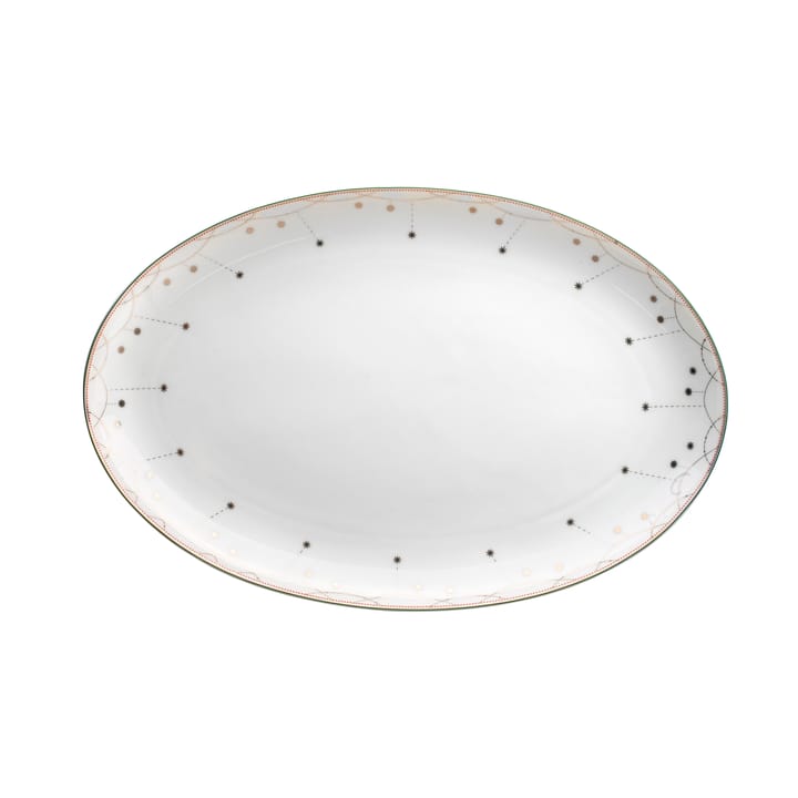 Julemorgen serving plate oval - 45 cm - Wik & Walsøe