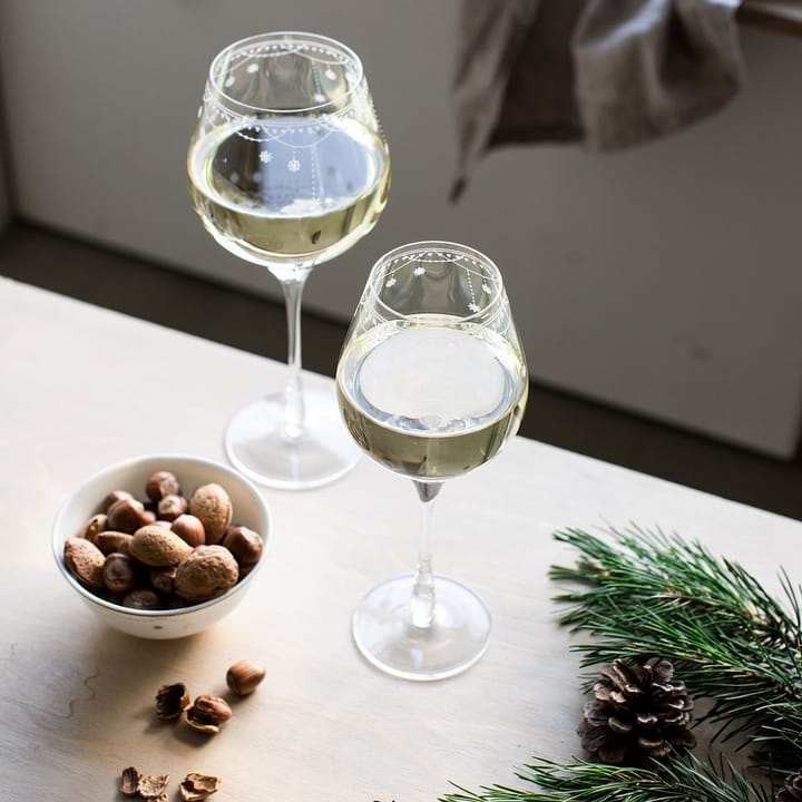 Julemorgen white wine glass - 40 cl - Wik & Walsøe