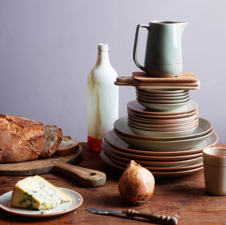 Rustikk deep plate green, 13 cm Wik & Walsøe