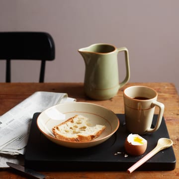 Rustikk deep plate green - 24 cm - Wik & Walsøe