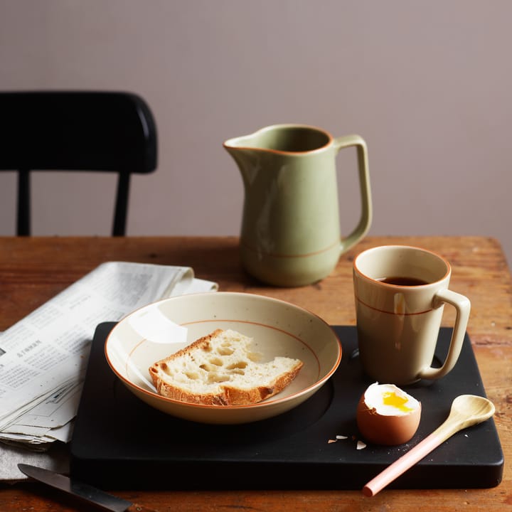 Rustikk deep plate green, 24 cm Wik & Walsøe
