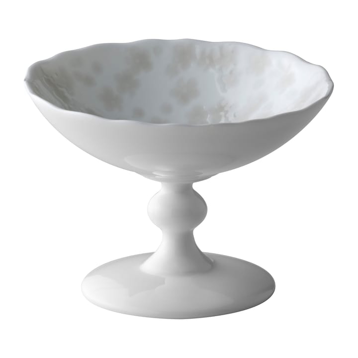 Slåpeblom bowl on foot Ø12 cm - grey - Wik & Walsøe