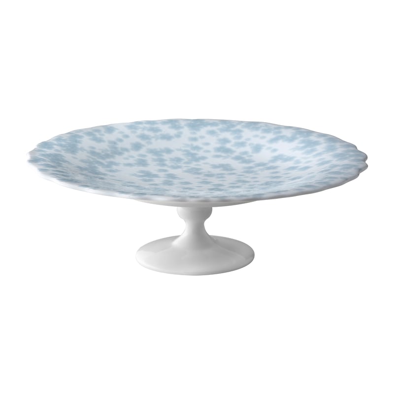 Wik & Walsøe Slåpeblom cake platter Ø21 cm Blue