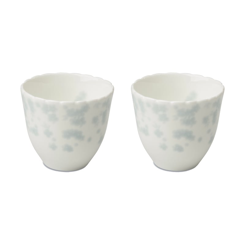 Wik & Walsøe Slåpeblom cup 20 cl 2-pack Blue