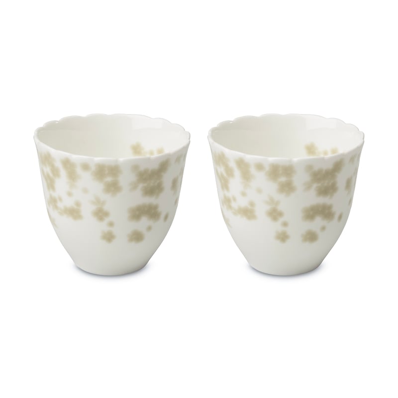 Wik & Walsøe Slåpeblom cup 20 cl 2-pack Green