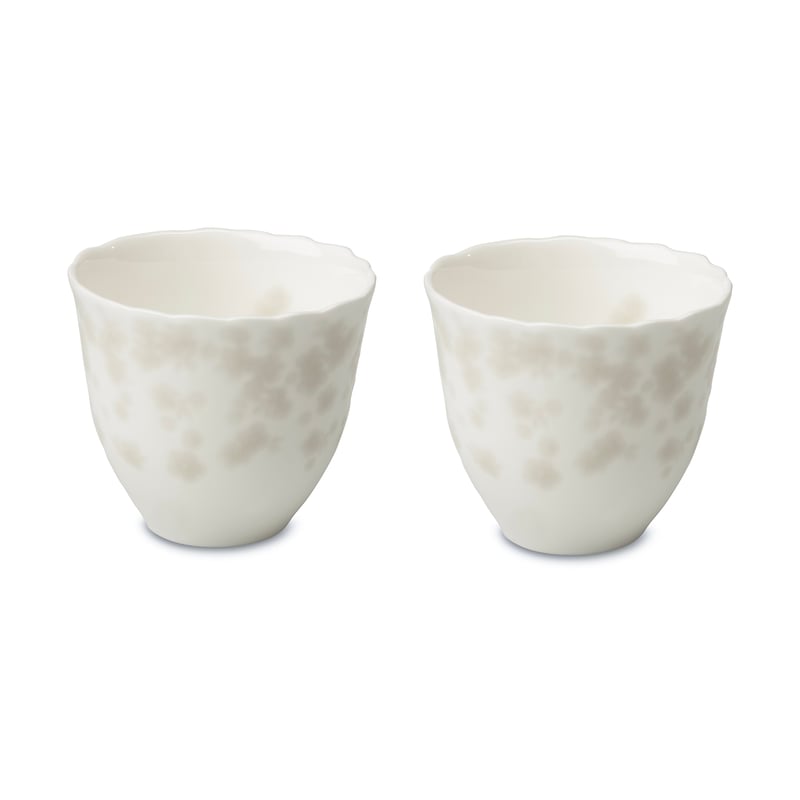 Wik & Walsøe Slåpeblom cup 20 cl 2-pack Grey