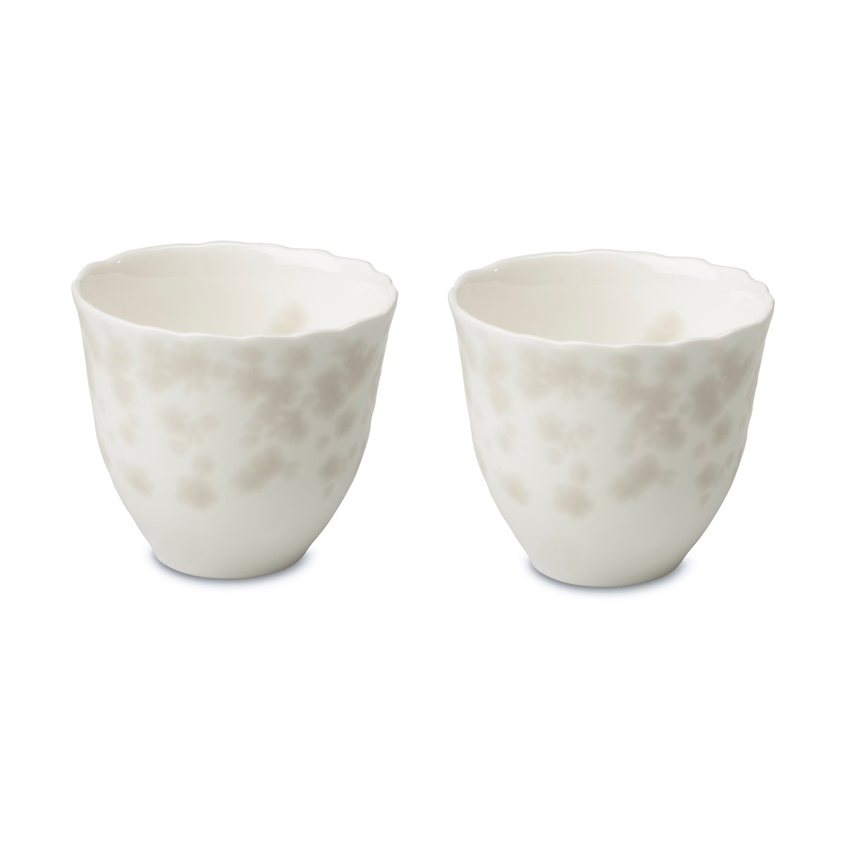 Wik & Walsøe Slåpeblom cup 20 cl 2-pack Grey