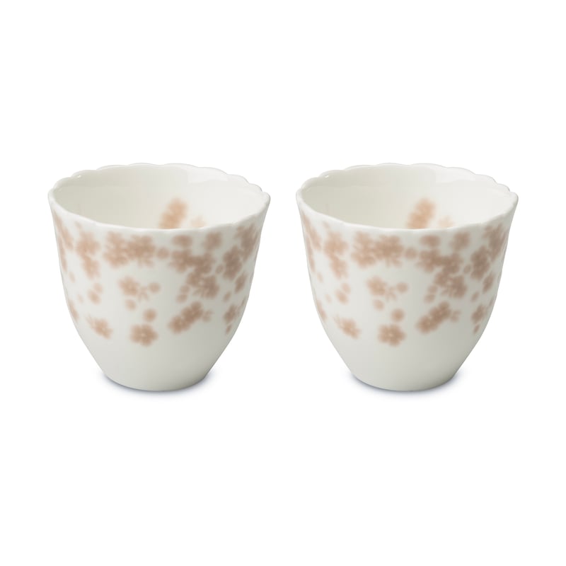 Wik & Walsøe Slåpeblom cup 20 cl 2-pack Pink