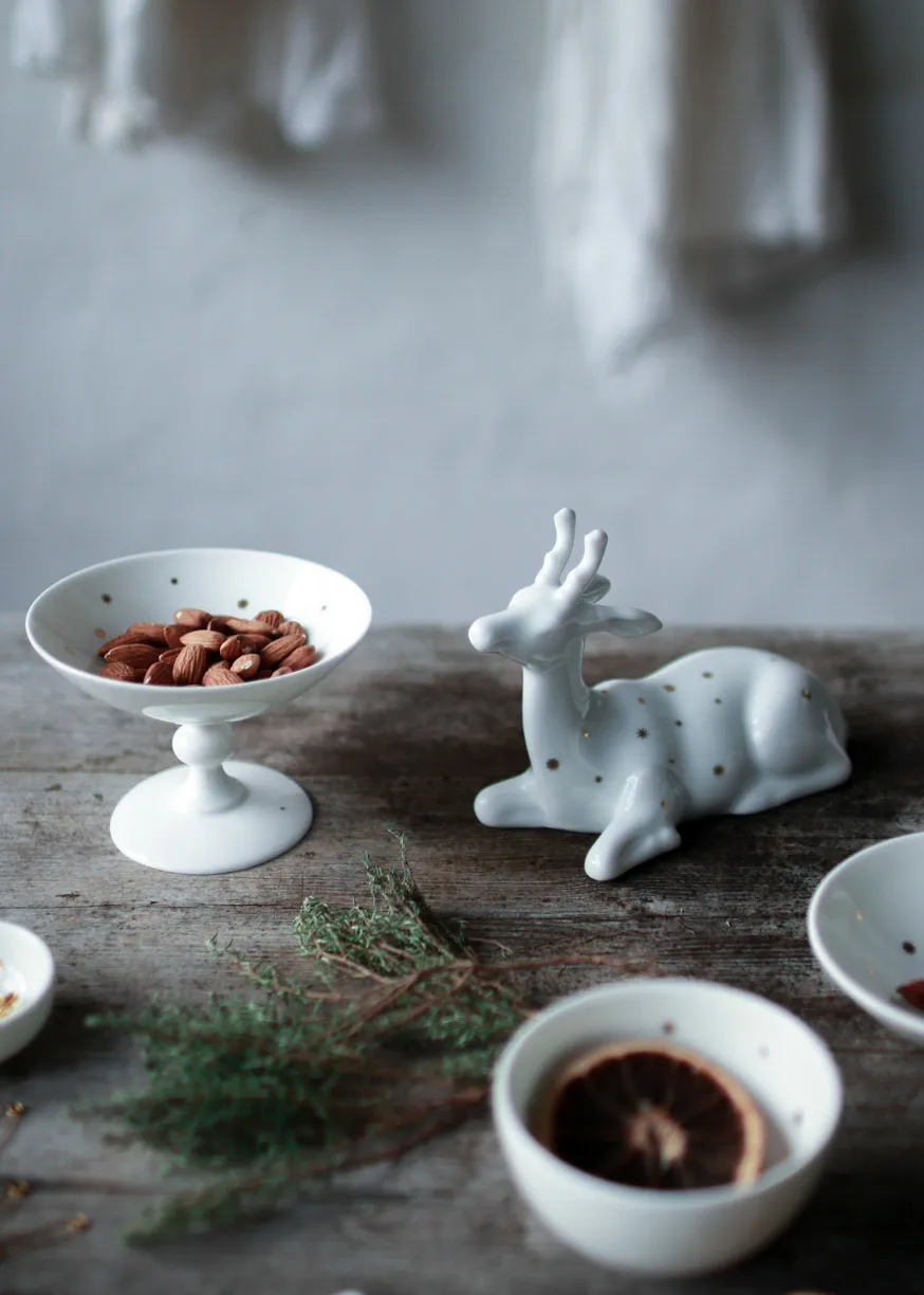 Starfall bowl 9 cm, White Wik & Walsøe