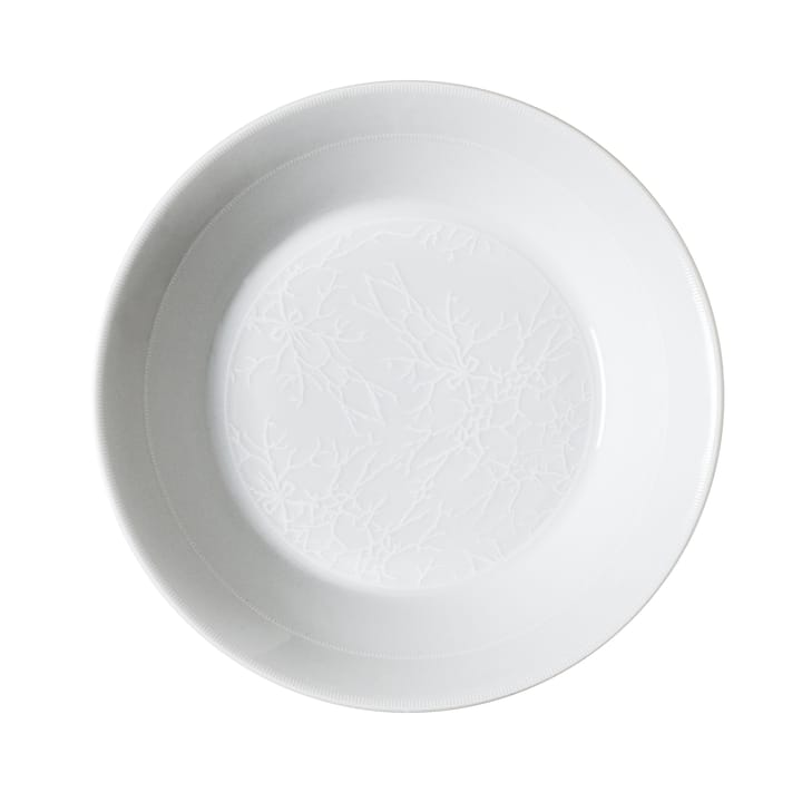 White wood deep  plate - 21 cm - Wik & Walsøe