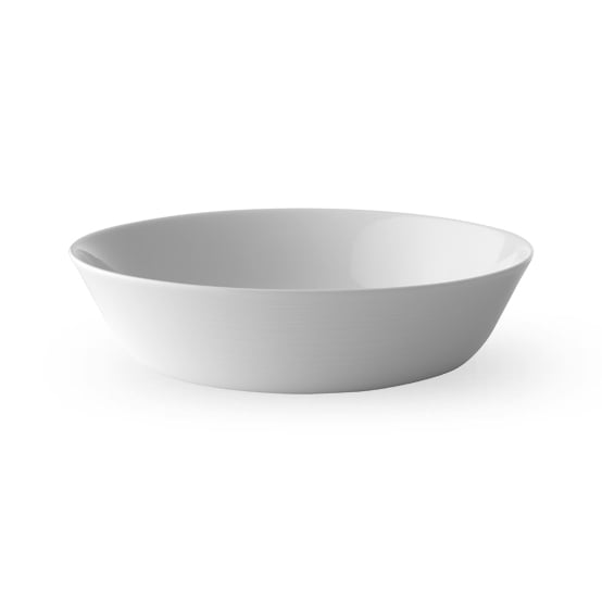 Wik & Walsoe White wood serving bowl 22 cm | Scandinavian Design | Serving bowls | White