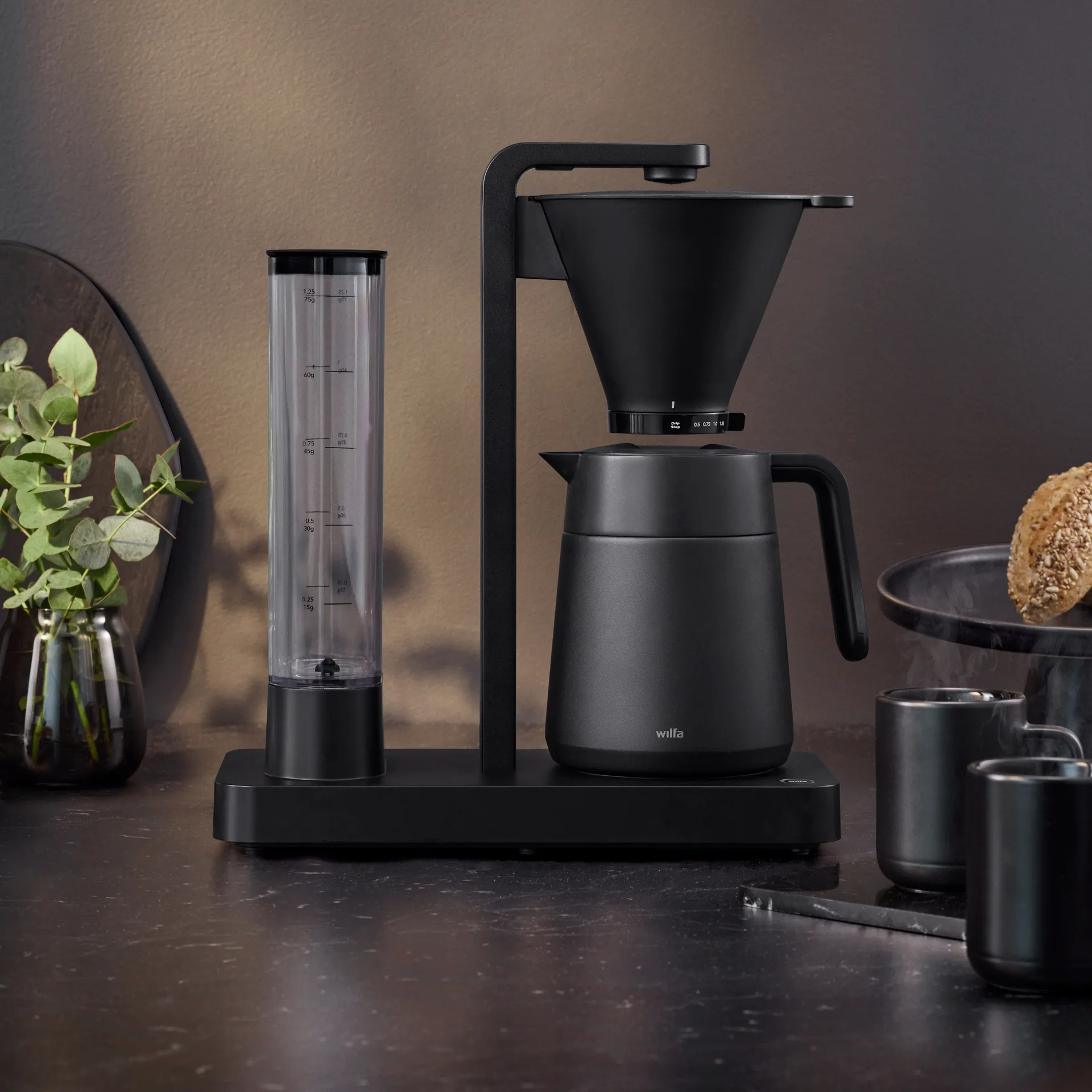 CM9B-T125 performance thermo coffee brewer 1.25 L, Black Wilfa